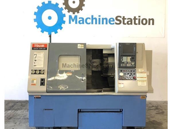 MAZAK Quick Turn QT-250 CNC Turning Center MAZAK Quick Turn QT-250 CNC Turning Center