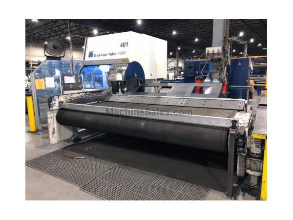 TRUMPF TRULASER TUBE 7000,OPTIONAL 30' RAW PIECE LENGTH, MFG:2011