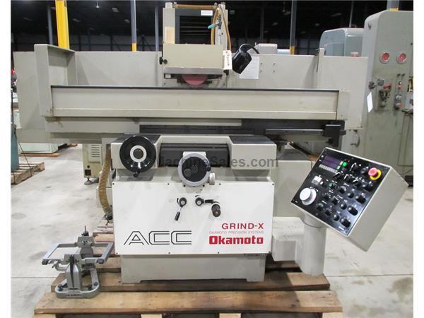2001 OKAMOTO MODEL ACC-12-24DX 3-AXIS AUTOMATIC SURFACE GRINDER, 12&quot; X
