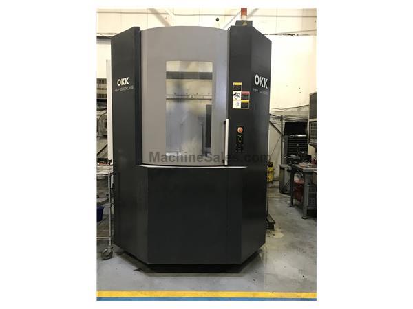 (1) Used OKK Model HP 500S CNC Horizontal Machining Center, New 2005 (1) Used OKK Model HP 500S CNC Horizontal Machining Center, New 2005