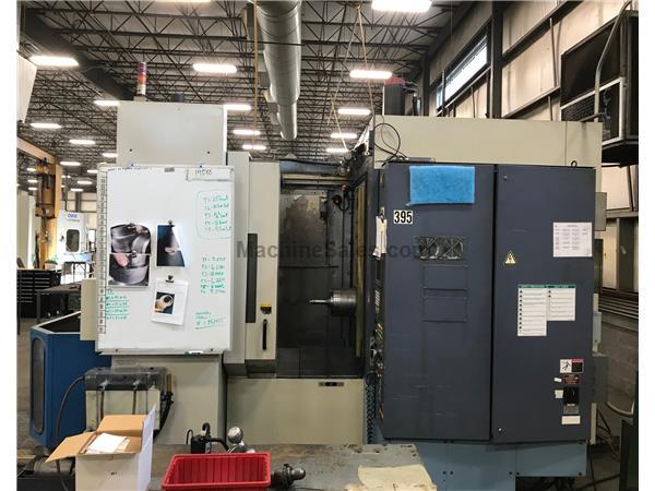 OKK Horizontal Machining Center Model HM60 Fanuc 16M CNC Controls OKK Horizontal Machining Center Model HM60 Fanuc 16M CNC Controls