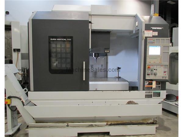 2014 Mori Seiki Duravertical 5100 VMC, 4th Axis Rotary, 41” X 20.9” x 20&qu