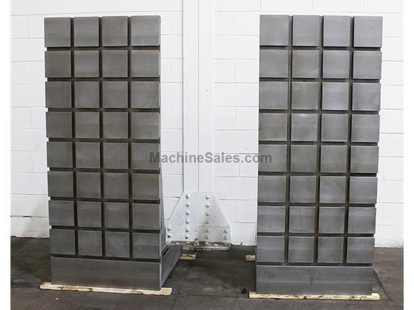 72″ HIGH, X 32″ LONG X 36″ WIDE T-SLOTTED ANGLE PLATES 72″ HIGH, X 32″ LONG X 36″ WIDE T-SLOTTED ANGLE PLATES