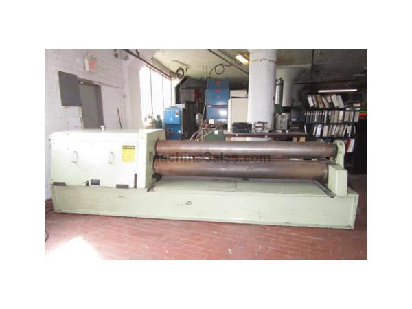 8' x 3/8&quot; Montgomery # RS8-10 , 10&quot; diameter roll, 17 FPM, hyd drop end, 3-roll drive, #7890P