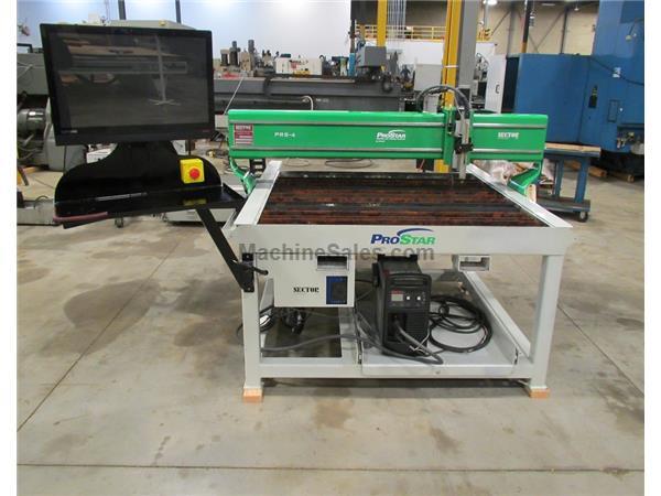 2018 PRAXAIR PROSTAR LANCE PRS4  CNC PLASMA CUTTING SYSTEM, 54” x 54”