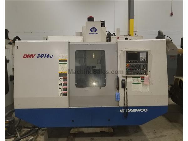 2004 Daewoo DMV 3016d CNC Vertical Machining Center