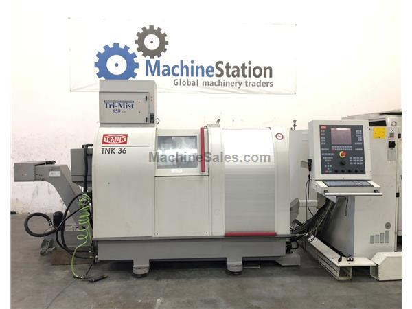 Traub TNK-36 CNC 9 Axis Swiss Screw Lathe Machine Traub TNK-36 CNC 9 Axis Swiss Screw Lathe Machine