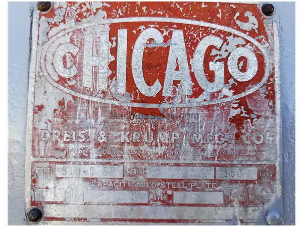 Chicago | 150 Tons | Dimensions 244&quot; x 104&quot; x 125&quot; |