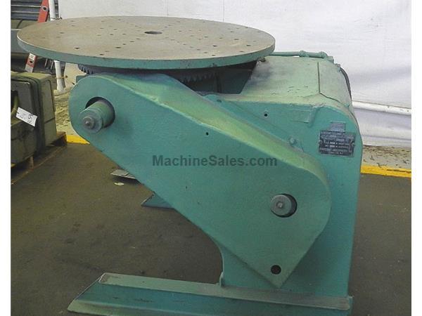 2500Lb Cap. Ransome 25-P WELDING POSITIONER, Powered Tilt and Rotation