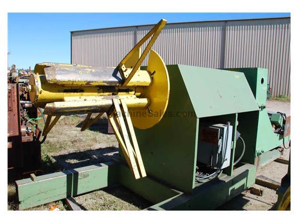 10,000 Lb. (est.) x 36″ GARY Single Uncoiler 10,000 Lb. (est.) x 36″ GARY Single Uncoiler