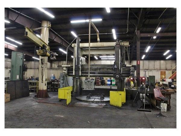 120" MORANDO DOUBLE COLUMN VERTICAL BORING MILL, MODEL KS-30 120" MORANDO DOUBLE COLUMN VERTICAL BORING MILL, MODEL KS-30