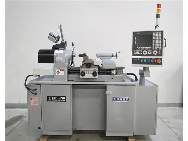 2015 SHARP MODEL 1118H-CNC HIGH PRECISION TOOLROOM LATHE, WITH FAGOR 8055TC