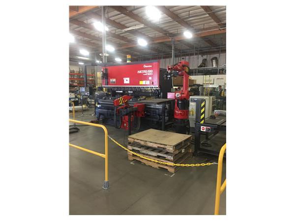 138 Ton Amada Astro-100 FBD-III-1253 CNC Robotic Press Brake 138 Ton Amada Astro-100 FBD-III-1253 CNC Robotic Press Brake
