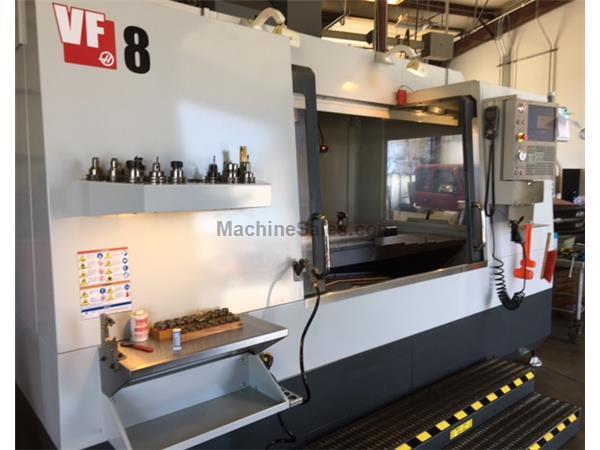 2015 Haas VF-8/40 CNC Vertical Machining Center 2015 Haas VF-8/40 CNC Vertical Machining Center