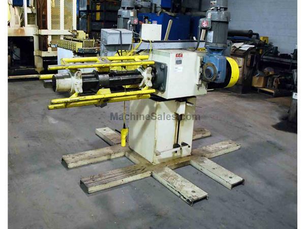 6000 Lb x 36" JACO Driven Dbl Uncoiler 6000 Lb x 36" JACO Driven Dbl Uncoiler