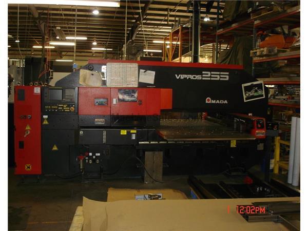 22 Ton Amada Vipros 255 CNC Turret Punch