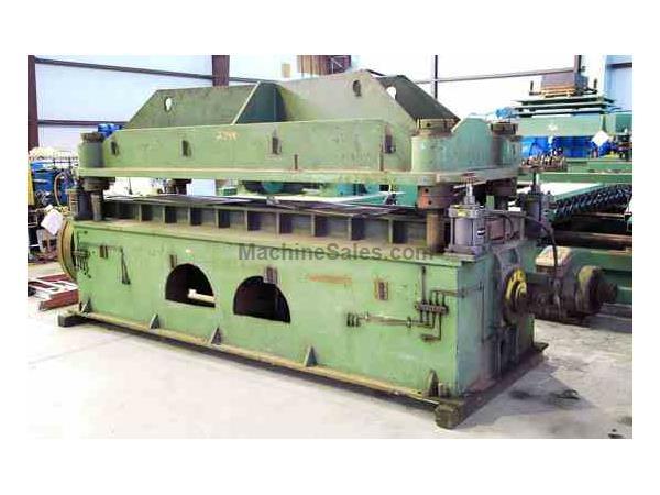 100 Ton (EST.) x 4" (EST.) YODER 4-Post Cut-Off Press