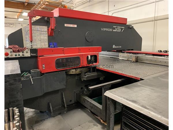 33 Ton Amada Vipros 357 CNC Turret Punch 33 Ton Amada Vipros 357 CNC Turret Punch