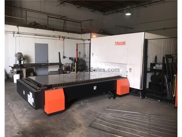 2015 MAZAK OPTIPLEX NEXUS 3015 FIBER LASER CUTTING SYSTEM, 4000 WATT