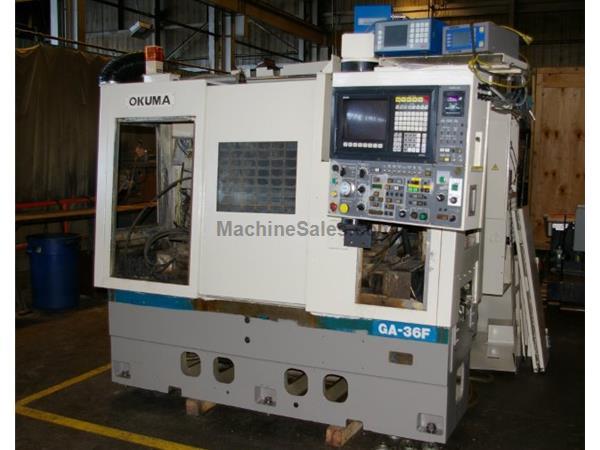 13" X 13.78" OKUMA CNC ANGLE HEAD CYLINDRICAL GRINDER, MODEL GA-