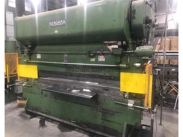 50 Ton Niagara Mechanical Press Brake 50 Ton Niagara Mechanical Press Brake