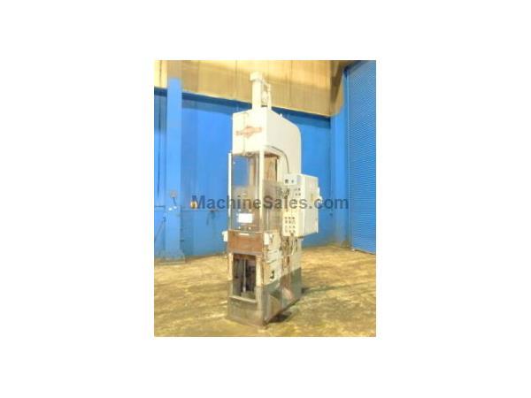 10 Ton x 36" str., Colonial # VBS-10-36 , vertical hydraulic broaching machine, #8144 10 Ton x 36" str., Colonial # VBS-10-36 , vertical hydraulic broaching machine, #8144