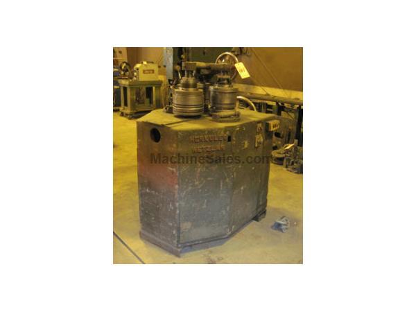 2-1/2" x 1/4" Herkules # 80239N , hydraulic angle roll, serial #74075, #6469P 2-1/2" x 1/4" Herkules # 80239N , hydraulic angle roll, serial #74075, #6469P
