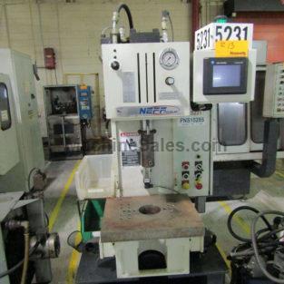 7 Ton, Neff # D7-5M , AB Panelview 600 PLC, tonnage control valve w/gauge, #8141P 7 Ton, Neff # D7-5M , AB Panelview 600 PLC, tonnage control valve w/gauge, #8141P