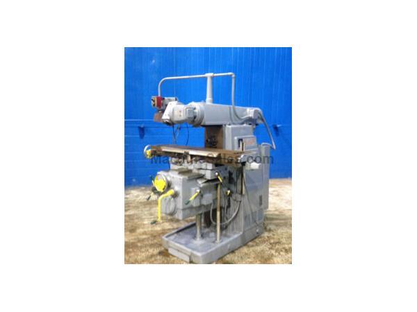 Kearney & Trecker # 205S-12 , horiz.mill w/vertical independant motorized overarm, #6595P Kearney & Trecker # 205S-12 , horiz.mill w/vertical independant motorized overarm, #6595P