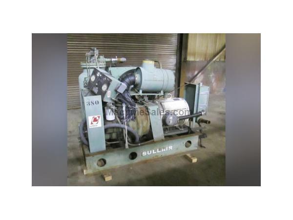 110 cfm, 100 psi, Sullair # 25-100L , rotary screw air compressor, 100 HP, #6533P 110 cfm, 100 psi, Sullair # 25-100L , rotary screw air compressor, 100 HP, #6533P