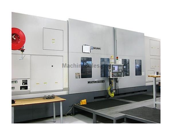 Okuma Multus B750 W 5 Axis Multi Function CNC Lathe Okuma Multus B750 W 5 Axis Multi Function CNC Lathe