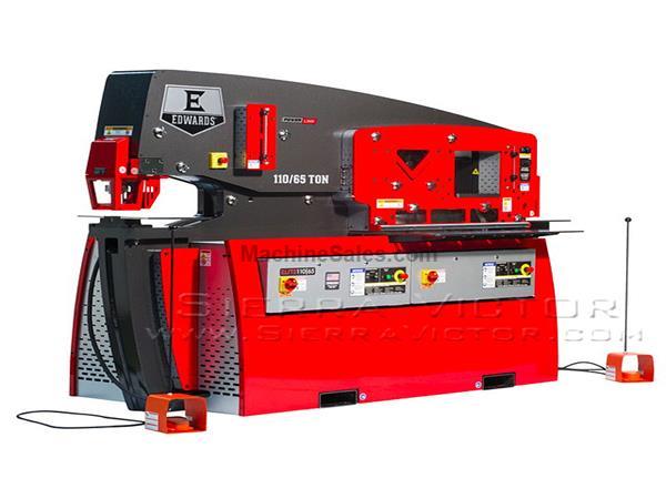 EDWARDS 110 Ton Elite Dual Operator Ironworker ED9-ELT11065 EDWARDS 110 Ton Elite Dual Operator Ironworker ED9-ELT11065