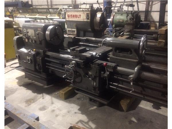 26" x 168" VDF #V5Engine Lathe, chuck, 3 SR's, faceplate 26" x 168" VDF #V5Engine Lathe, chuck, 3 SR's, faceplate