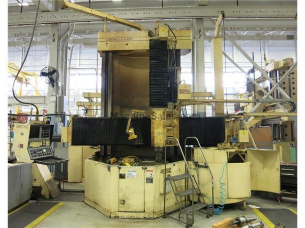 Giddings &amp; Lewis 60” / 72” CNC VBM, 75HP, w/G&amp;L 8000B CNC Control,