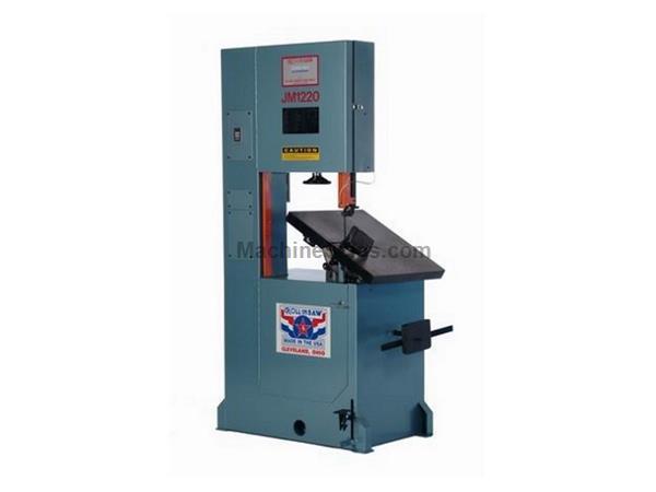 20&quot; Throat 12&quot; Height Roll-In JM1220 Journeyman Tool  Die *Made in the USA* BAND SAW, Table traverses 11&quot; front to back; 2 HP, 3 phase