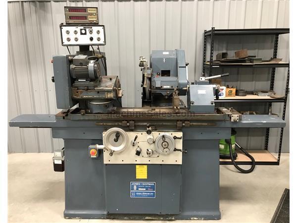 14" Swing 27" Centers Jones Shipman 1302-EIU, NEW 1982, DRO ACCESSORIES, OD GR 14" Swing 27" Centers Jones Shipman 1302-EIU, NEW 1982, DRO ACCESSORIES, OD GR