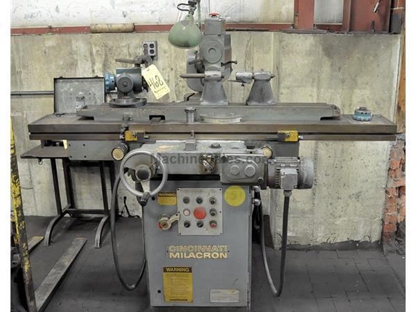Cincinnati-Milacron MODEL 2MT, NEW 1990, POWER TABLE OPTION, TOOL CUTTER GRINDER, TABLE I Cincinnati-Milacron MODEL 2MT, NEW 1990, POWER TABLE OPTION, TOOL CUTTER GRINDER, TABLE I