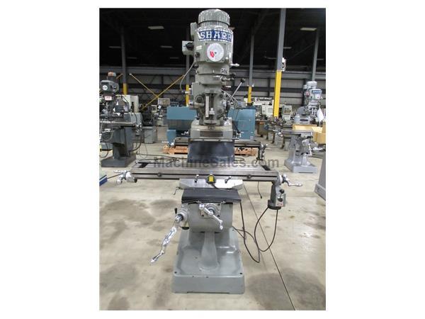 SHARP MODEL LMV-42 VERTICAL TURRET MILLING MACHINE, 9&quot; X 42&quot;