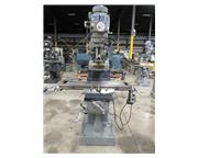 SHARP MODEL LMV-42 VERTICAL TURRET MILLING MACHINE, 9" X 42"