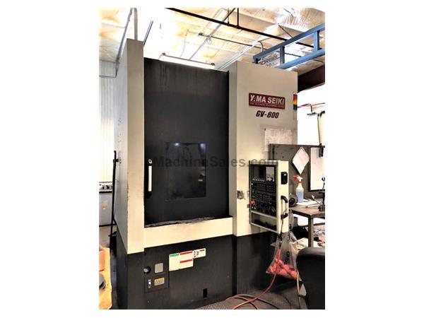 YAMA SEIKI, GV 800, VERTICAL TURRET LATHE, NEW: 2011 YAMA SEIKI, GV 800, VERTICAL TURRET LATHE, NEW: 2011