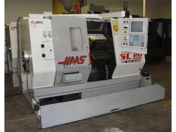 HAAS, SL-20TBB, 2.5" HOLE THRU, 23" SWING, 10" Chk, NEW: 199 HAAS, SL-20TBB, 2.5" HOLE THRU, 23" SWING, 10" Chk, NEW: 199