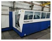 6000 WATT TRUMPF TRULASER 5040 LINEAR LASER CUTTER W/SIEMENS CNC CONTROL MF