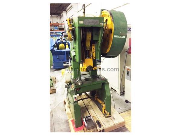 30 Ton, CAMER, OBI PRESS, OPEN BACK INCLINABLE w/FLYWHEEL (13453) 30 Ton, CAMER, OBI PRESS, OPEN BACK INCLINABLE w/FLYWHEEL (13453)
