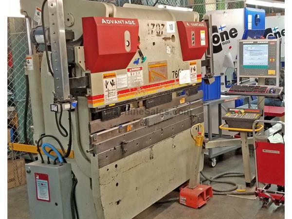 Accurpress 60 Ton x 6 Ft ETS3000 Advantec Control, 5 AXIS ,Hydraulic Brake Accurpress 60 Ton x 6 Ft ETS3000 Advantec Control, 5 AXIS ,Hydraulic Brake