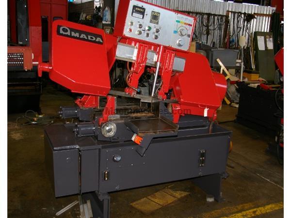 10&quot; X 10&quot; AMADA MODEL HA250W FULLY AUTOMATIC HYDRAULIC HORIZONTAL