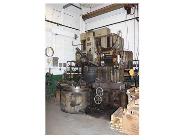49" SCHIESS ADJUSTABLE RAIL VERTICAL BORING MILL 49" SCHIESS ADJUSTABLE RAIL VERTICAL BORING MILL