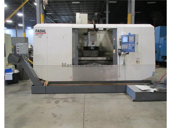 2006 FADAL MODEL VMC6535HT VMC WITH FANUC CONTROL, 65” x 35” x 34”