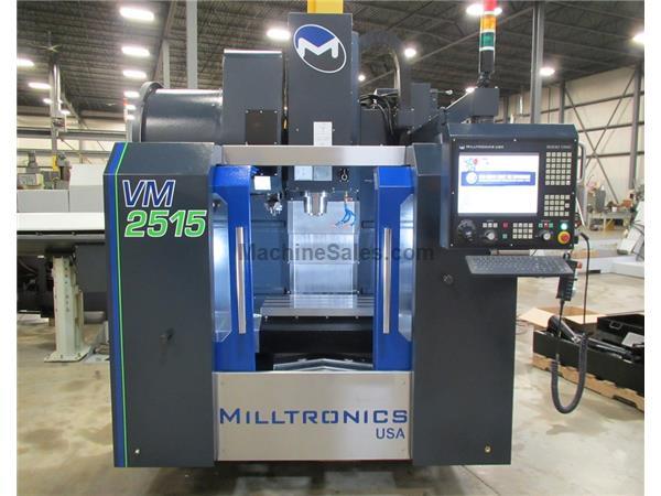 2016 MILLTRONICS VM2515 VMC WITH MILLTRONICS CONTROL, 25” X 15” X 20”