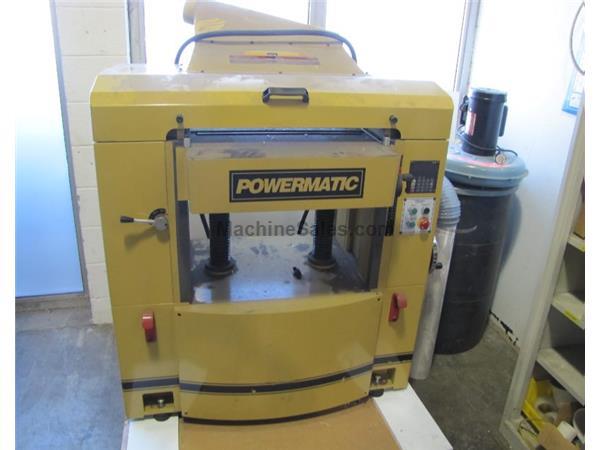 25” X 10” X 10”, Powermatic, Helical Head, Cutterhead Speed 5K RPM, `14 25” X 10” X 10”, Powermatic, Helical Head, Cutterhead Speed 5K RPM, `14