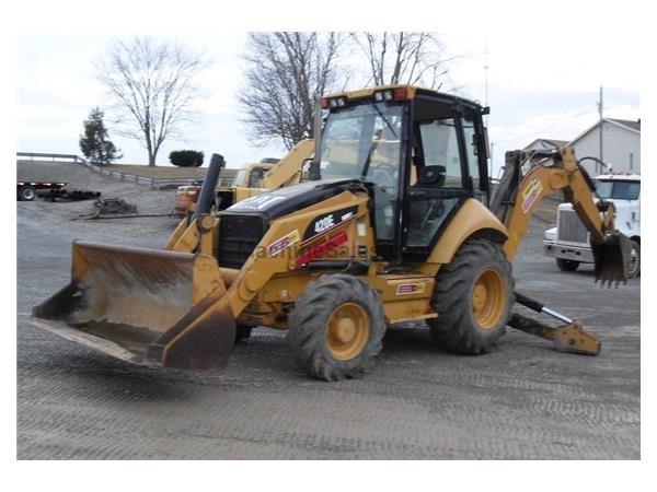 2006 Caterpillar 420-E Loader Backhoe